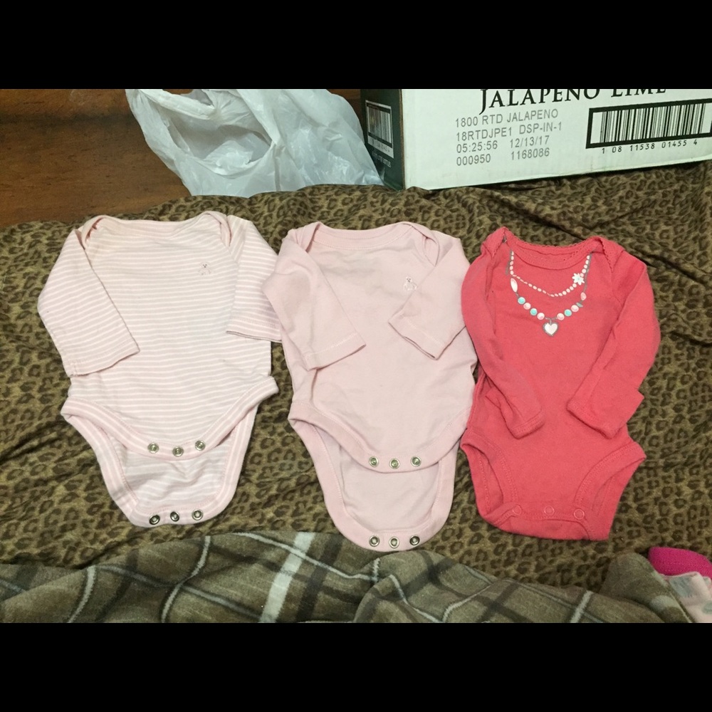Babygirl newborn onesies